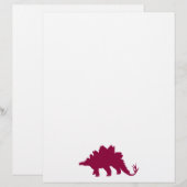 Maroon Dinosaur (Front/Back)