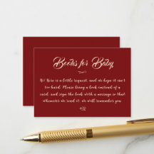 Maroon Elegant Gender Neutral Books For Baby