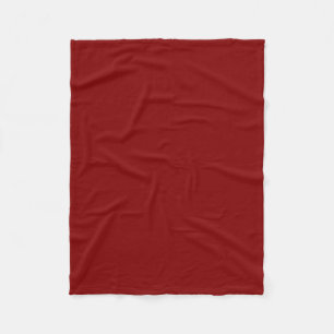 Maroon Fleece Blanket