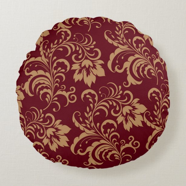 Maroon Decorative & Throw Pillows Zazzle
