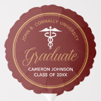 Maroon Gold Medical School Photo Graduation Party