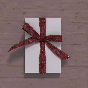 Maroon Graduation Caps and Ribbon