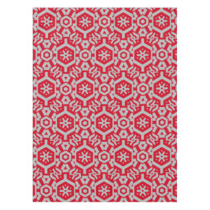 Maroon Gray cd10019 5 Tablecloth