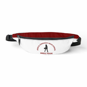 Maroon High School Drill Team Dancer Personalized Fanny Pack