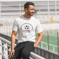 Maroon High School Soccer Team Personalized