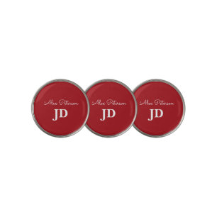 Maroon Lawyer  Golf Ball Marker