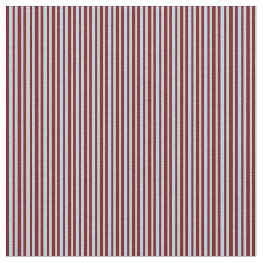 Maroon & Light Blue Stripes/Lines Pattern Fabric