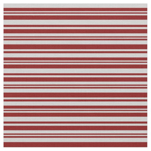 Maroon & Light Gray Colored Lined Pattern Fabric