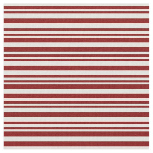 Maroon & Light Yellow Lined/Striped Pattern Fabric
