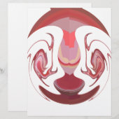 Maroon Majesty: Rustic Radiance Textured African (Front/Back)