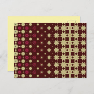 Maroon Modern Thank You Card