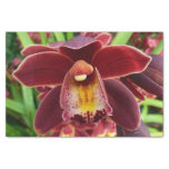 Maroon Orchids I Beautiful Red Floral Tissue Paper