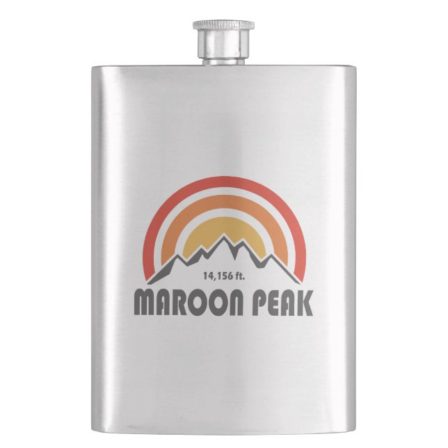 Maroon Peak Flask (Front)