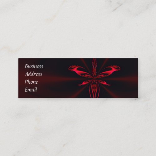 Maroon Pinch Business Card Templates
