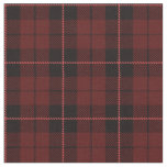 Maroon pink stripe plaid fabric print