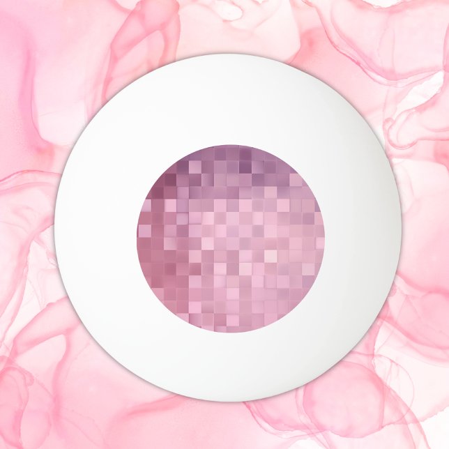 Maroon Pixel Art | Three Star Ping Pong Ball (Creator Uploaded)