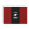 Maroon Red + Black School Colors Photo Graduation