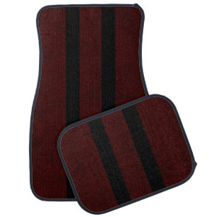 Maroon Red Color Velvet Personalize or Classic Car Mat