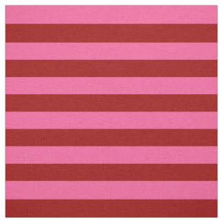 Maroon Red Pink Stripes Design  Fabric