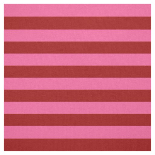 Maroon Red Pink Stripes Design  Fabric