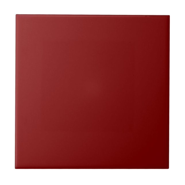 Maroon Red Tile (Front)