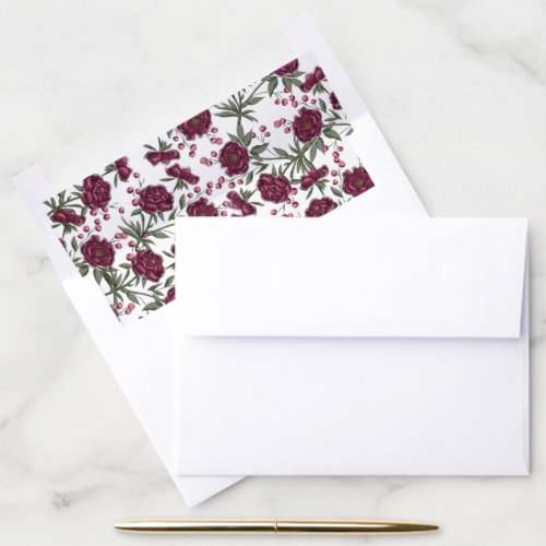 Maroon Rose Wedding