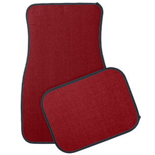 Maroon Simplicity Car Mat