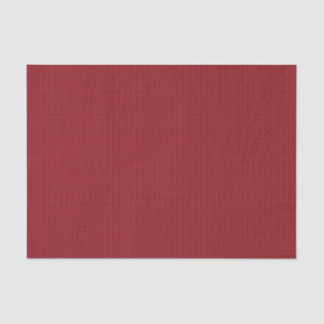 Maroon Simplicity Tissue Paper (Front)