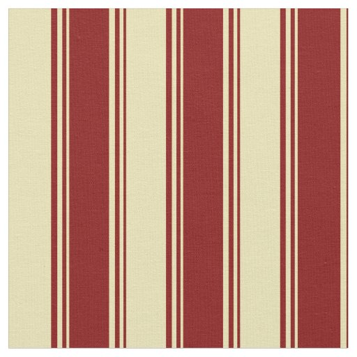 Maroon & Tan Colored Pattern Fabric