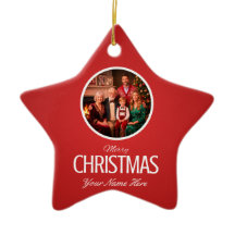 Maroon & White Customizable Picture or Name