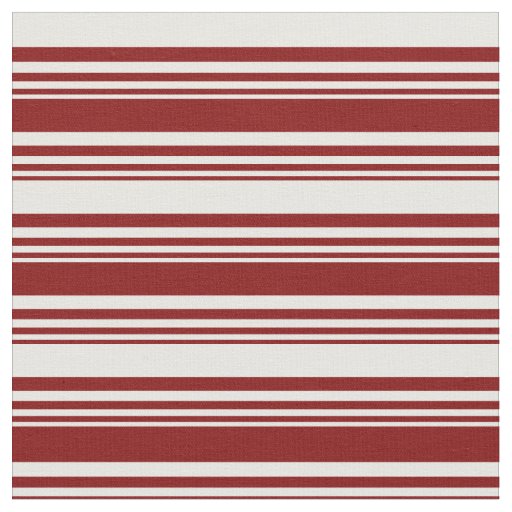 Maroon & White Pattern Fabric