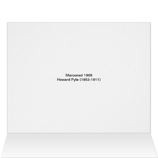 Marooned by Howard Pyle (Inside Horizontal (Top))