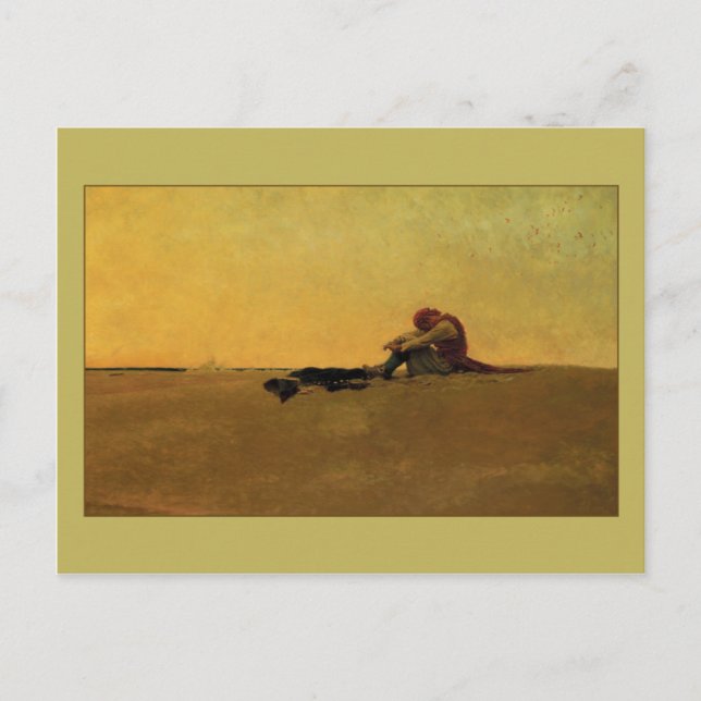 Marooned by Howard Pyle Postcard (Front)