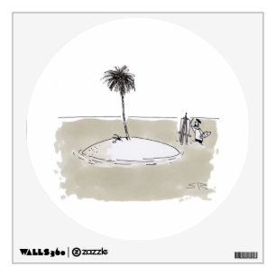 Marooned Painter wall decal