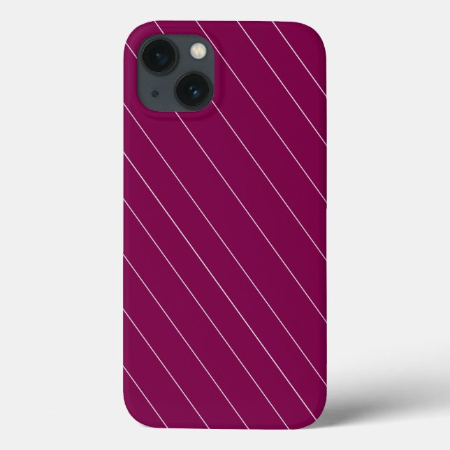 MaroonWhite Case-Mate iPhone Case (Back)
