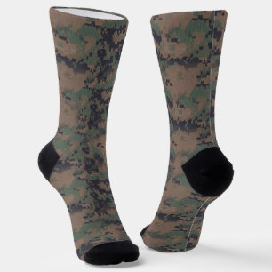 MarPat Camouflage Military Pattern Socks