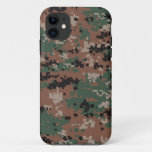 Marpat Digital Woodland Camouflage V2 Iphone 11 Case at Zazzle