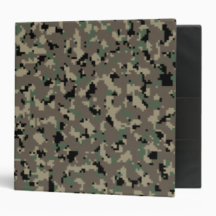MARPAT Woodland Avery 3 Ring Binder