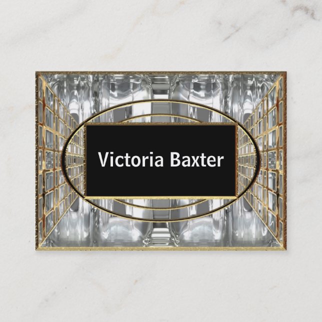 Marquea Glace  Customizable Business Card (Front)