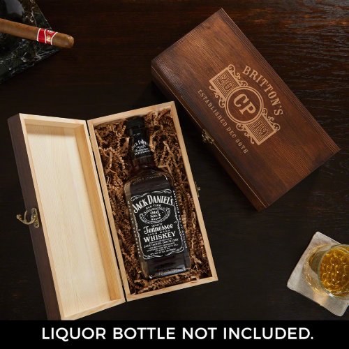 Marquee Liquor  Whiskey Bottle Gift Box