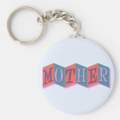 Marquee Mother Keychain
