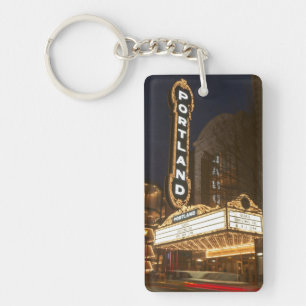 Marquee of Arlene Schnitzer auditorium Keychain