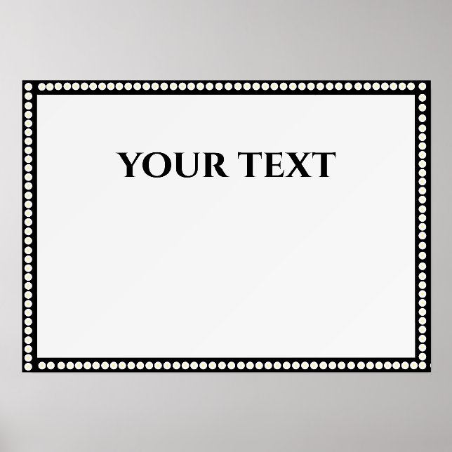 Marquee Print with Wood Block (Front)