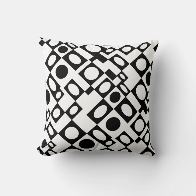 Marquee Round Throw Pillow (Front)