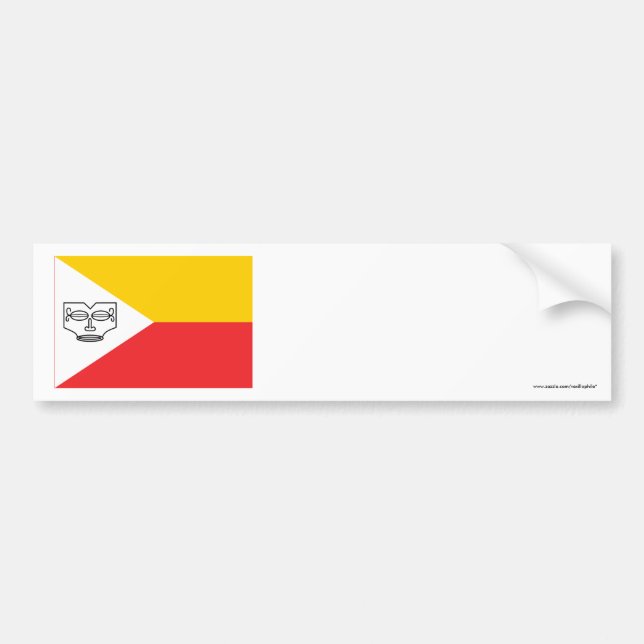 Marquesas Islands flag Bumper Sticker (Front)