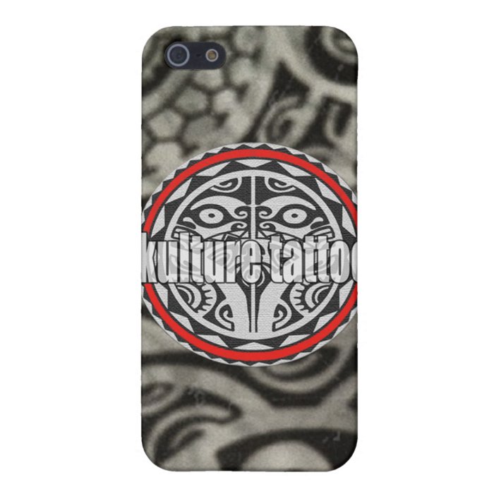 Marquesas style Kulture Tattoo Speck case Cover For iPhone 5