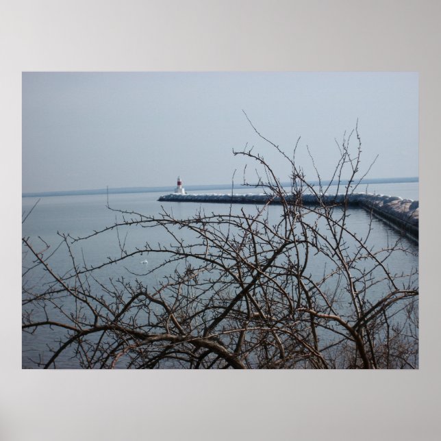 Marquette Breakwall Photo Poster (Front)