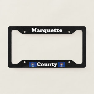 Marquette County Michigan LPF License Plate Frame