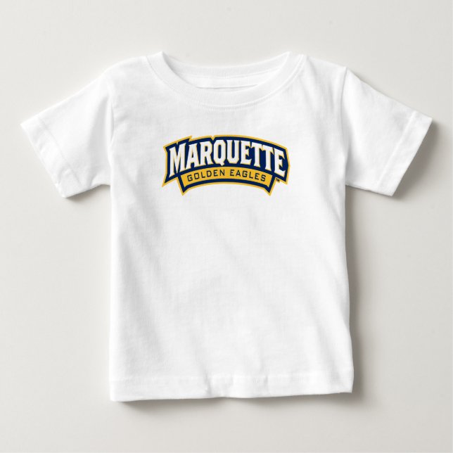 Marquette Golden Eagles Logo Baby T-Shirt (Front)