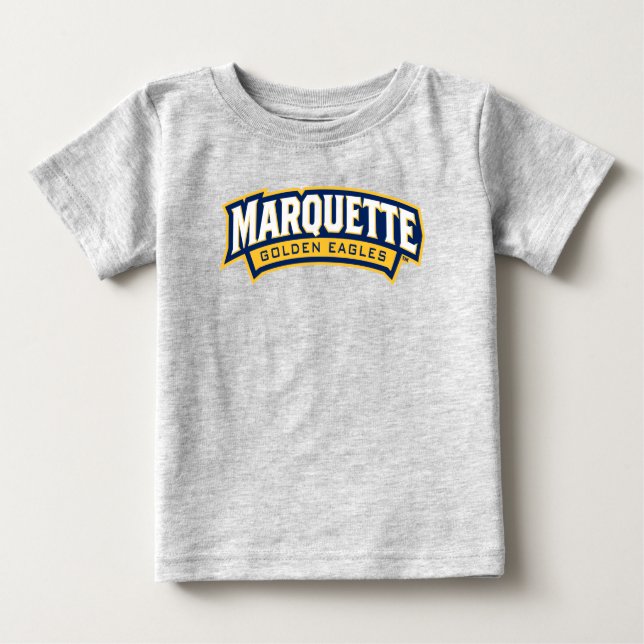 Marquette Golden Eagles Logo Baby T-Shirt (Front)